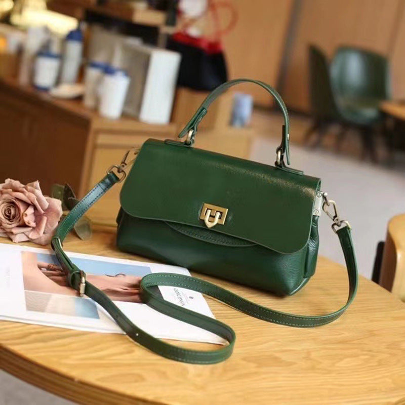 Women's Retro Fashion Multi-bag Leather Handbag