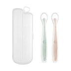 Baby Food Supplement Silicone Spoon