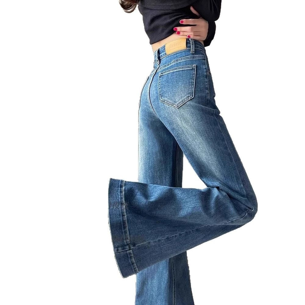 Women's Narrow Wide-leg Skinny Jeans