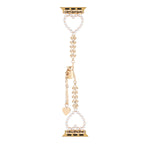 Smart Watch Fruit Metal Pearl Love Necklace Strap